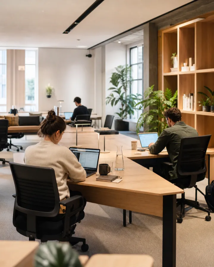 coworking floor